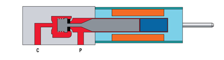 A pressure to Open Solenoid Valve.